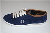 Scarpa fred perry bassa BLU